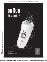 Braun 7-521,  7-527,  7-531,  7-561,  Silk-épil 7 Manual do usuário