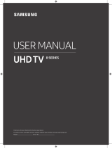 Samsung UHD 4K 82RU8005 Smart Wifi Bl Manual do usuário