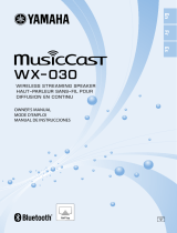 Yamaha MusicCast WX-030 Manual do proprietário