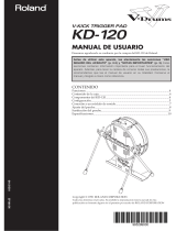 Roland KD-120 Manual do usuário
