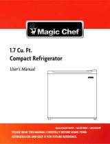 Magic Chef MCR170BEF Manual do proprietário