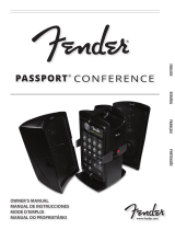 Fender Passport® Conference Manual do proprietário