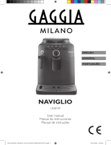 Gaggia NAVIGLIO HD8749 Manual do proprietário