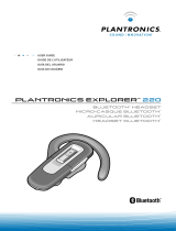 Plantronics Explorer 220 Guia de usuario