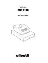Olivetti ECR 5100 Manual do proprietário