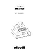 Olivetti ECR 5900 Manual do proprietário
