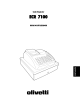 Olivetti ECR 7100 Manual do proprietário