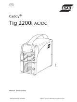 ESAB Caddy® Tig 2200i AC/DC Manual do usuário