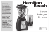 Hamilton Beach Blender Manual do usuário
