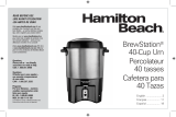 Hamilton Beach BrewStation Guia de usuario