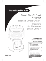 Hamilton Beach Smart Chop 72950 Manual do usuário