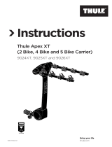 Thule Apex XT 4 Manual do usuário