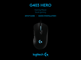 Logitech G403 HERO Gaming Mouse Manual do usuário