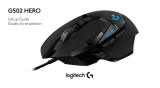 Logitech G502 HERO Gaming Mouse Manual do usuário