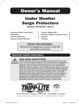 Tripp Lite Under Monitor Surge Suppressors Manual do proprietário