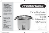 Proctor Silex 37551 Guia de usuario