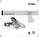 STIHL GTA 26 Manual do proprietário