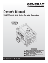 Generac XG8000E G0058473 Manual do usuário