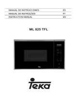 Teka ML 825 TFL Manual do usuário
