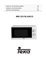 Teka MW 225 Manual do usuário