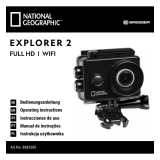 National Geographic Full-HD WIFI Action Camera Explorer 2 Manual do proprietário