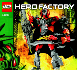 Lego 44000 hero factory Manual do proprietário