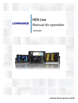 Lowrance HDS LIVE Instruções de operação