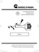 Maruyama BCV5020-01 Manual do usuário
