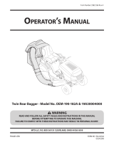 Toro 46-inch Twin Bagger Manual do usuário