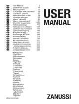 Zanussi ZRG10800WA Manual do usuário