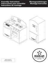 KidKraft Pink Retro Kitchen & Refrigerator Assembly Instruction