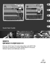 Behringer Xenyx QX1222USB Manual do usuário