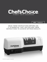 Chef’sChoice Chef's Choice 250 Manual do usuário