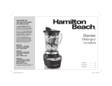Hamilton Beach Blender Manual do usuário