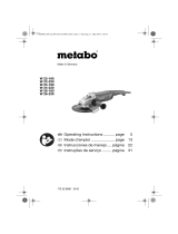 Metabo W 24-180 Instruções de operação