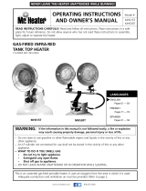Mr. Heater MHS30T Manual do usuário