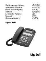 Tiptel 160 iS Manual do proprietário