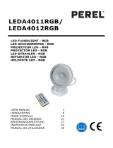 Perel LEDA4012RGB Manual do usuário