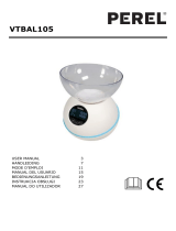 Perel VTBAL105 Manual do usuário