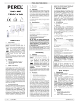 Perel 7500-3N2-G Manual do usuário