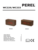 Velleman PEREL WC233 Manual do usuário
