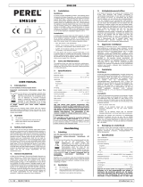 Perel EMS109 Manual do usuário