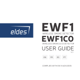 Eldes EWF1CO Manual do usuário