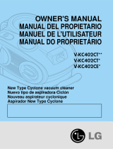 LG V-KC402CTQ Manual do usuário