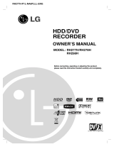 LG RH277H-P1L Manual do usuário