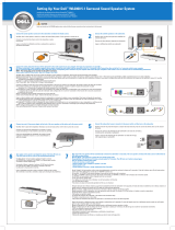 Dell WL6000 100W 5.1 Surround Speaker System Manual do usuário