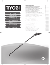 Ryobi OPP1820 ONE+ Pole Saw Bare Tool Manual do usuário