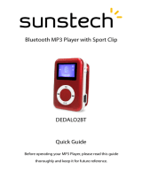 Sunstech Dedalo II BT Instruções de operação