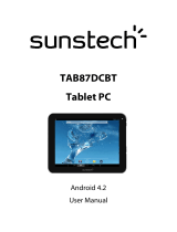 Sunstech Tab 87 DCBT Guia de usuario