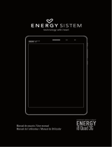 ENERGY SISTEM i8 Quad 3G Manual do usuário